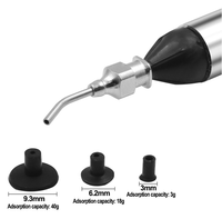 L-HT0225 Vakuum-Ansaugstift Saugheber Saugpumpe IC SMD Aufnahmewerkzeug Lötwerkzeug Entlötgerät mit 3 Saugern