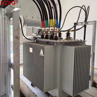 Transformateur triphasé immergé dans l'huile Dyn11 abaisseur de tension 11kV vers 415V 200kVA 315kVA pour atelier de transformation agricole