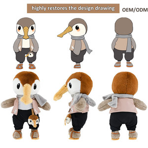 Plush Doll Manufacture Wetland Regional Characteristic Mascots rare Bird Series Collectible Birds Custom Character Plush <strong>Toys</strong> - Product Image 2
