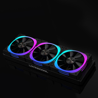 Refroidisseur de processeur liquide Lovingcool Pure Loop 2 FX 360 mm pour Intel Core I3/i5/i7/i9 et Ryzen 3/5/7/9, éclairage LED ARGB, ventilateur PWM à 3 ailettes
