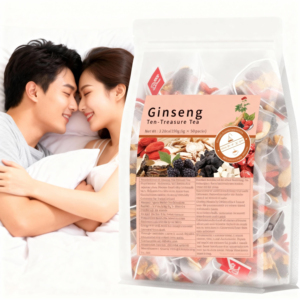 ชาโสมสิบชาปรุงรสเพื่อสุขภาพและไตสำหรับผู้ชาย5กรัม * 30แพ็ค - Product Image 1