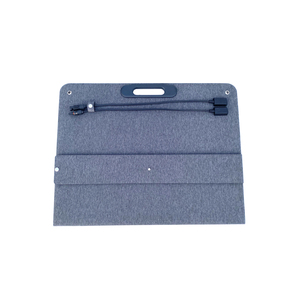 <b>Portable</b> 200W Folding <b>Solar</b> Charging Photovoltaic with 21% Efficiency Grey - Product Image 4