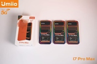 هاتف ذكي أندرويد جديد تمامًا من Umiio I17pro Max بشاشة 5.3 بوصة، شحن سريع، ذاكرة 3 جيجابايت + 32 جيجابايت، شريحتين، هاتف محمول غير مقفل