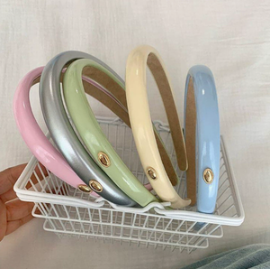 Accessoires de cheveux pour seniors Coiffe avec bandeau en cuir Pu Laver le visage Sortir des centaines de styles de filles de la mode étrangère - Product Image 2