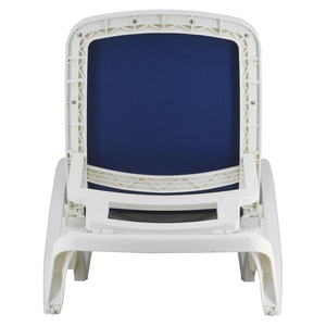 Lot de <span class=keywords><strong>2</strong></span> chaises longues de <span class=keywords><strong>haute</strong></span> qualité empilables <span class=keywords><strong>en</strong></span> plastique villa cour parc plage piscine chaises longues d'extérieur - Product Image 4