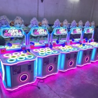 Machine d'arcade interactive à monnayeur pour enfants, jeu de frappe au marteau amusant pour zone de jeux, prix abordable, fabriqué en Chine