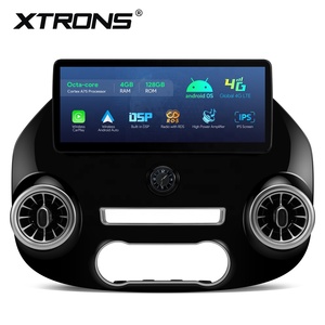 XTRONS Écran de voiture Android 12,3 pouces 4+128 Go 1920x720P Écran IPS anti-reflets Système d'infodivertissement pour Mercedes-Benz Vito W447 - Product Image 2