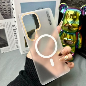 เคสโทรศัพท์แบบดูดแม่เหล็กเนื้อแมตต์บางเบา ให้สัมผัสเหมือนผิว สำหรับ Samsung S20 S21 S22 S23 S24 S25 ultra S25Edge A05 A25 A35 A55 A56 - Product Image 4