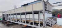 Machine à glaçons industrielle de 40 tonnes, conçue sur mesure, de haute qualité, pour la production de blocs de glace en saumure, modèle 40t.