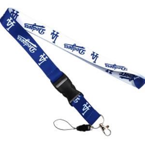 Benutzer definierte Breakaway Sublimation bedruckte Polyester <span class=keywords><strong>Lanyard</strong></span> mit Baseball Sports Fan Logo - Product Image 4