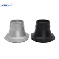 Composant de boîtier de lentille usiné CNC de qualité industrielle, usinage CNC 5 axes, matériau en acier inoxydable/alliage d'aluminium, livraison rapide