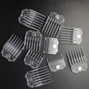 หวีแม่เหล็กสำหรับตัดผม 10 ชิ้น แบบมืออาชีพ ด้ามจับเหล็ก ดีไซน์ทันสมัย สำหรับร้านเสริมสวยและใช้ในบ้าน - Product Image 6