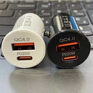شاحن سيارة بمنفذ USB مزدوج 20 واط QC3.0 PD ، ولاعة سريعة ، من أجل OPPO Vivo Mi - Product Image 3