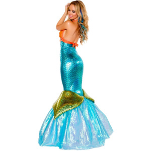 Costume <span class=keywords><strong>da</strong></span> principessa a <span class=keywords><strong>sirena</strong></span> per adulti di Halloween Costume <span class=keywords><strong>da</strong></span> <span class=keywords><strong>sirena</strong></span> per donna - Product Image 2