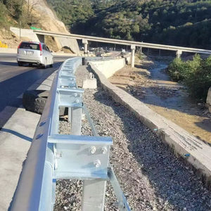 Barriere di Sicurezza Stradale in Acciaio Zincato a Caldo Extra Spesse Resistenti agli Urti di Lunga Durata per Strade di Montagna - Product Image 2