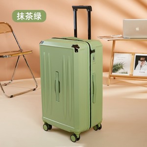 Valise noire de 24 pouces avec roulettes pivotantes et serrure pour les voyages - Product Image 2