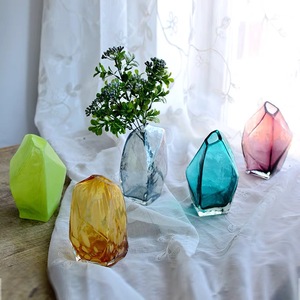 Florero de cristal, floreros de cristal, centros de mesa de boda - Product Image 5