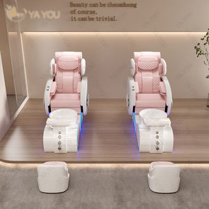 Chaise de pédicure de <span class=keywords><strong>massage</strong></span> sexuelle 2023, nouvelles caméras cachées dans la salle de bain, bols en verre avec support en métal, chaise de pédicure - Product Image 5