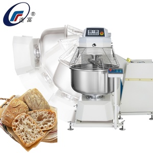 Amasadora Hidráulica Inclinable Automática de 75 kg con Sistema de Elevación que Ahorra Trabajo para Trigo, Leche, Nueces, Harina, Maíz, Batatas - Product Image 1