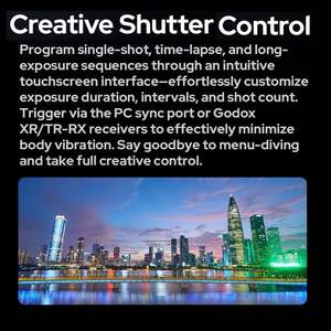 Déclencheur sans fil Godox X3Pro C/N/S Flash haute vitesse TTL Synchronisation automatique Écran tactile <span class=keywords><strong>OLED</strong></span> haute définition pour Nikon Canon - Product Image 6