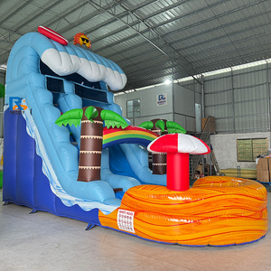 Nuevo Tobogán Acuático Inflable para Niños, Bloques de Construcción, Tobogán Acuático Inflable para Exteriores - Product Image 2