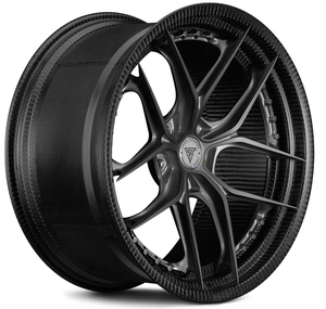 5x112 5x114.3 jantes forgées en fibre de carbone roue en alliage forgé 2 pièces 18 19 20 21 22 pouces jante de roue à vaisselle profonde - Product Image 2