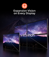 Soporte de monitor de escritorio para transformadores: Configuración magnética multipantalla Monitor de pantalla Quadra de alta definición