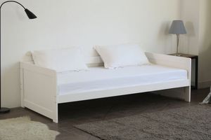 Bedroom Living Room Dual-use Sturdy Sofa Day Bed Wood Twin Size <strong>Trundle</strong> <strong>Daybed</strong> - Product Image 2