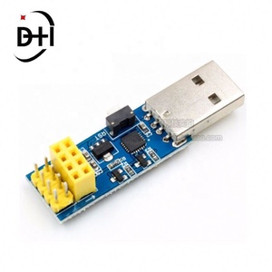 Programador CH340C para Módulos WIFI ESP8266 ESP-01 ESP-01s, Depurador de Descarga, Chip Serial USB CH340 Patch SOP16 - Product Image 4