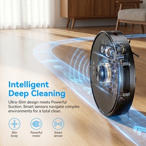 Aspiradora Robótica Inteligente con Autovaciado, Recolección Automática de Polvo, Succión Rápida en 10s, Bolsa de Polvo Sellada, Recordatorio de Polvo Lleno, WiFi - Product Image 4