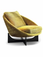Fauteuil individuel relaxant Weimusen Hop de style italien pour salon et hôtel, avec structure métallique et revêtement en tissu, personnalisable, moderne, simple et très élastique