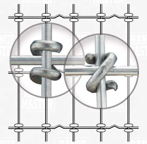 Rouleaux de clôture en treillis métallique carré galvanisé bon marché, clôture en treillis pour chevaux, fourniture d'usine - Product Image 1