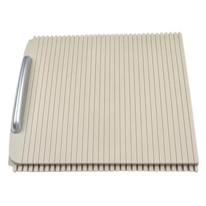 Cubierta para portavasos de coche para Volvo S80 V70 XC70 39870905, plástico beige, para la consola central - Product Image 1