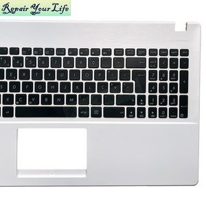 Tastiera portatile non retroilluminata per tastiera ASUS X551CA 0KNB0-612GPO00 nuova nera originale con custodia C bianca - Product Image 3