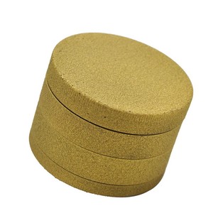 Nuevo esmerilado textura colorTobecco Herb Grinder 2,48 pulgadas 4 capa con triángulo raspador - Product Image 2