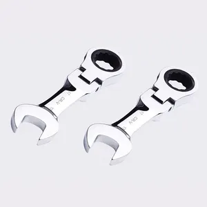 11mm 7/16" Flexible Stubby Combination Ratchet Wrench