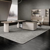 Bureau de direction série Weila 2m WL-04, mobilier de bureau moderne, OEM/ODM, taille, couleur et logo personnalisables