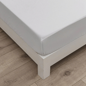 Bán Buôn Khách Sạn Sợi Nhỏ Giường Được Trang Bị Tấm 100% Polyester Siêu Mềm Biểu Tượng Tùy Chỉnh Đồng Bằng Phong Cách Người Lớn-Có Sẵn Vua Nữ Hoàng Đôi - Product Image 4