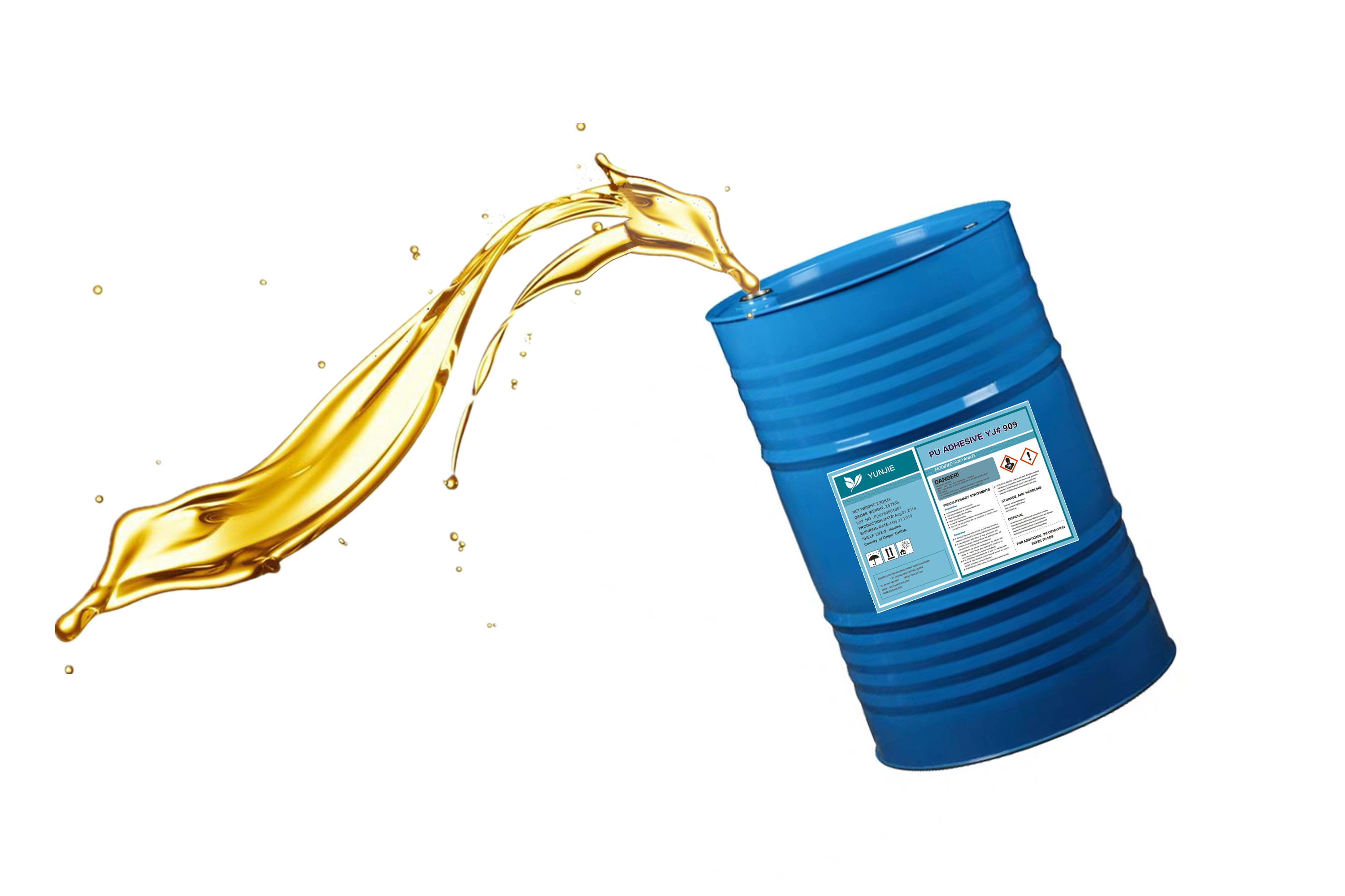 环保型聚氨酯粘合剂聚氨酯废料泡沫液体粘合剂用于重新粘合泡沫制造