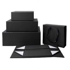 Caja de Regalo Plegable Personalizada con Cierre Magnético y Tapas, Caja de Cartón Plegable para Empaque - Product Image 1