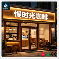 Livraison rapide, enseignes commerciales personnalisées, enseignes lumineuses LED 3D, logo de marque d'entreprise, utilisation intérieure/extérieure, hôpitaux, alimentation par prise secteur ou batterie
