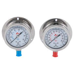 Hf 2.5 "Y63 Mm R744 Co2 Vloeistof Gevulde <span class=keywords><strong>Freon</strong></span> Koeldrukmeter Met Flens - Product Image 2
