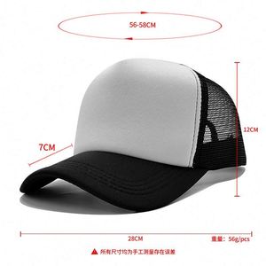 Custom Logo Mesh Back Trucker <b>Hats</b> - Personalized Baseball Caps for Promotional Giveaways & Sun Protection - Product Image 3