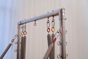<span class=keywords><strong>Lit</strong></span> en chêne réglable portable personnalisé pour studio de Pilates Tour de reconstruction de Pilates en bois Caractéristique de l'avion volant en plein air - Product Image 4
