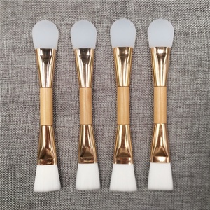 Brosse à masque à double extrémité avec logo personnalisé Brosse à masque de boue pour cheveux doux pour salons de beauté - Product Image 5