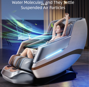 Silla de Masaje Eléctrica Shiatsu 2025 C07 con Control por Voz IA, Detección Inteligente del Cuerpo, Gravedad Cero, Masaje Corporal Completo 4D, Compresión Caliente, HiFi - Product Image 5