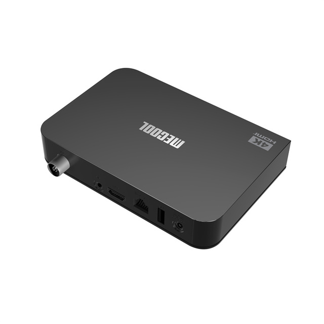 2025 Certified 4K Android 11 TV Box with DVB-T2/T Mecool KT2 Amlogic S905Y4 2.4G/5G WiFi BT5.0 100M 2GB+32GB