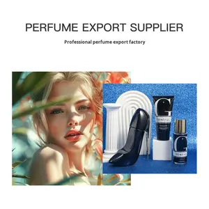 V.V.LOVE Parfum très vendu, longue durée, coffret cadeau pour femme, eau de toilette, brume, ensemble trois pièces, parfum d'orchidée citrique - Product Image 2