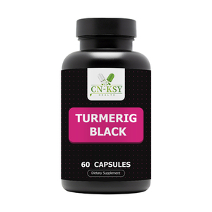 Complément alimentaire de curcuma noir de haute qualité, mélange exclusif, soutient la santé des articulations et stimule le métabolisme, capsules - Product Image 1
