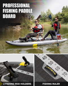 Venta al por mayor Stand <span class=keywords><strong>up</strong></span> Surfing SUP con <span class=keywords><strong>padel</strong></span> 600lb OEM personalizado PVC pesca canoa pesca kayak con mochila - Product Image 5